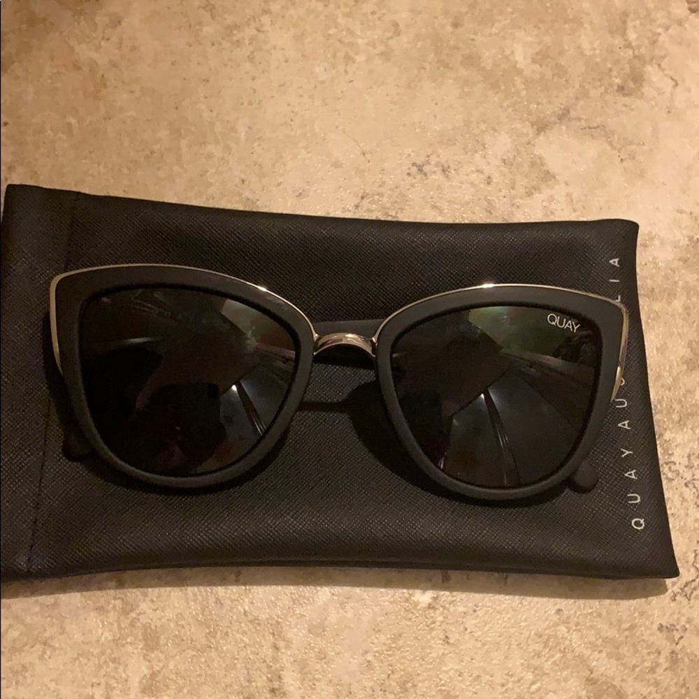 Quay sunglasses. Never worn! Too big for my face